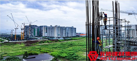 菲律賓建筑公司PH062客戶采購(gòu)元拓圓盤(pán)腳手架、鋼支撐、絲桿、鋁工字梁